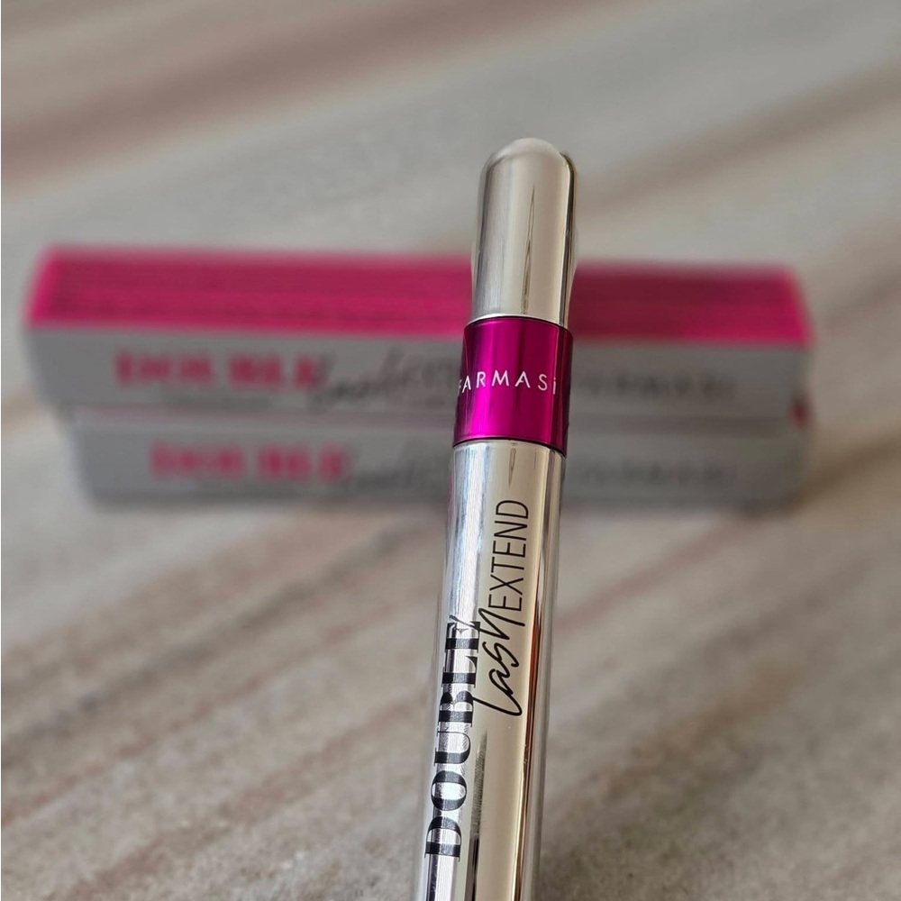 Farmasi Double Lash Extend Mascara - Silver and Pink